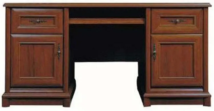 Стол письменный Гербор Соната-07, 158х68x77 см, коричневый купить,NaN