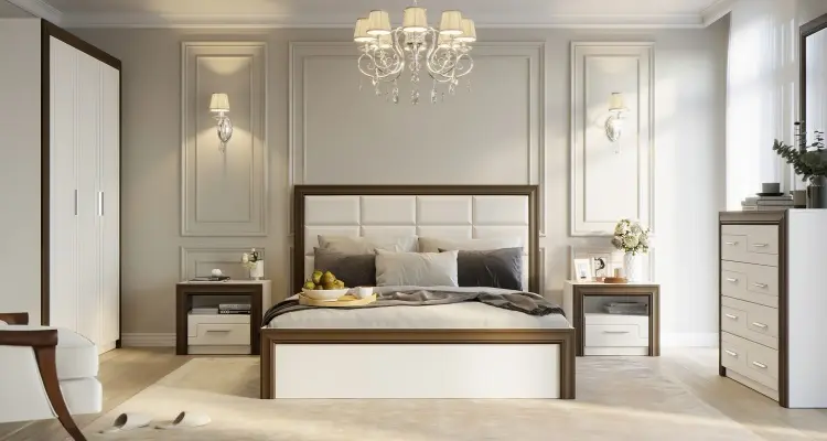 Кровать Речицадрев Итэлия 180х200 Р365.10 двуспальная, 180x200 см, подъёмный механизм, белый, темная бронза купить,NaN