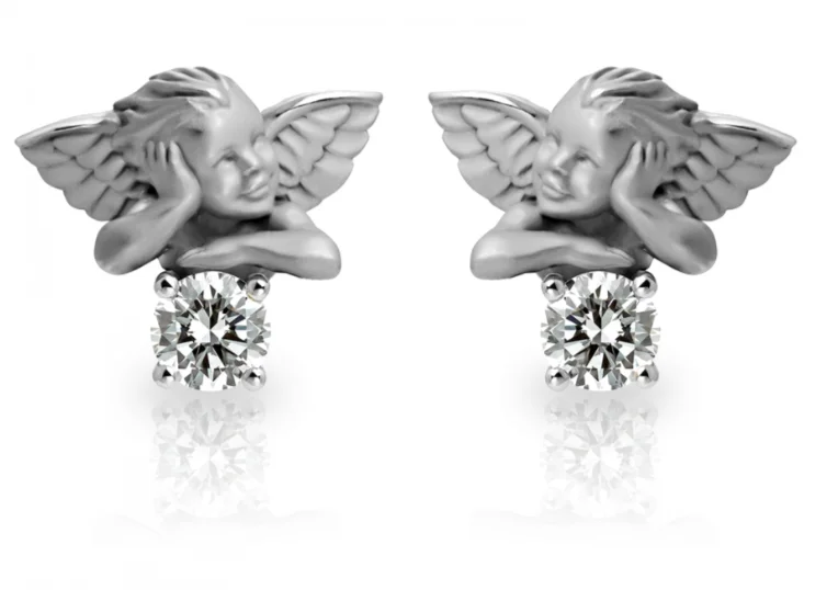 Серьги Carrera y Carrera My Angel 0143.2 белое золото 3.75гр купить,NaN