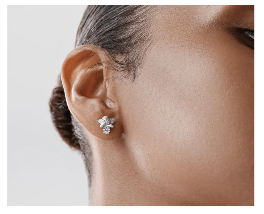 Серьги Carrera y Carrera My Angel 0143.2 белое золото 3.75гр купить,NaN