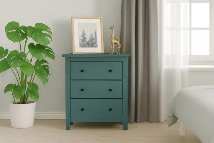 Комод Гуд Лакк САГА, 92x51x100.7 см, бирюзовый купить,NaN