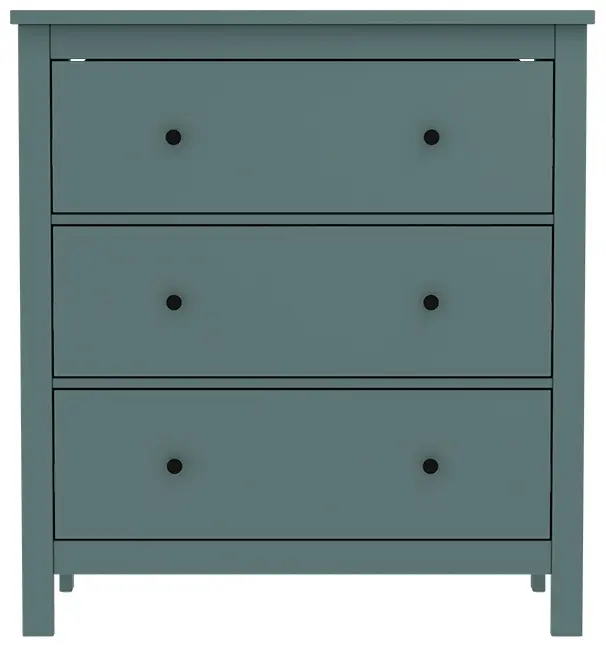 Комод Гуд Лакк САГА, 92x51x100.7 см, бирюзовый купить,NaN