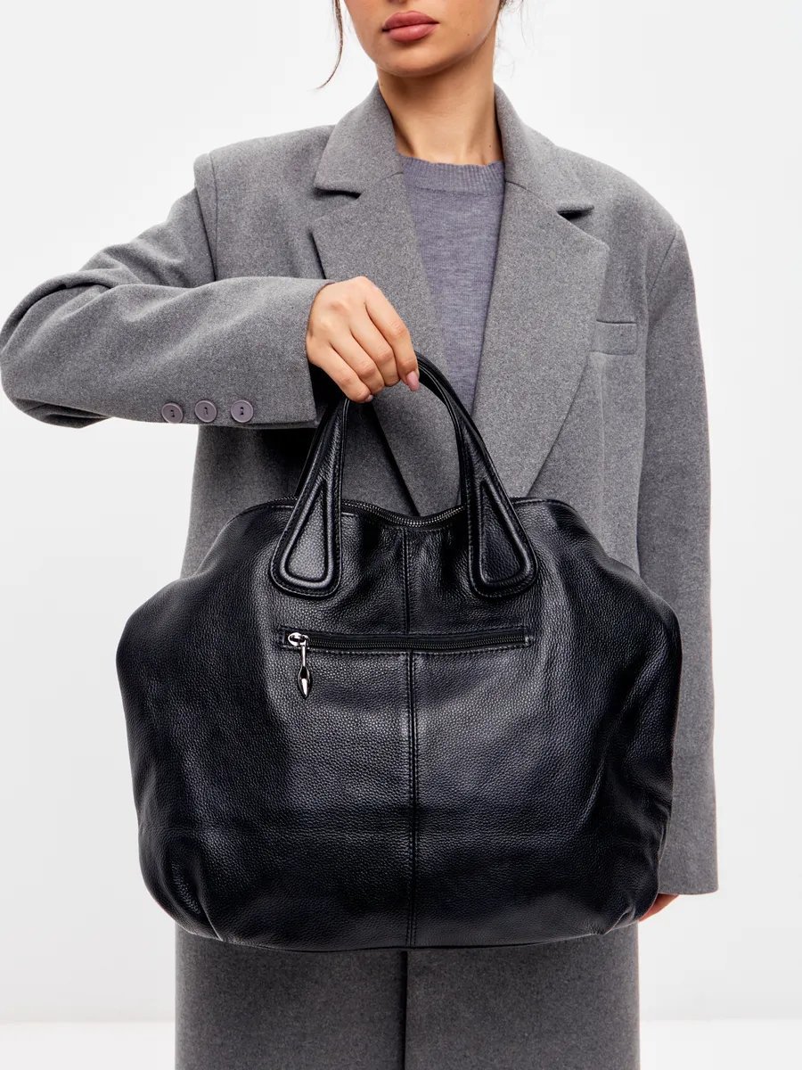Мини-сумка FEELBAGS натуральная кожа черный купить,NaN