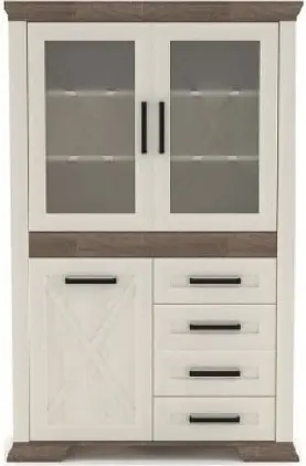 Гербор Марсель REG2W4S1D, 117x45.5x182, бежевый, коричневый купить,NaN