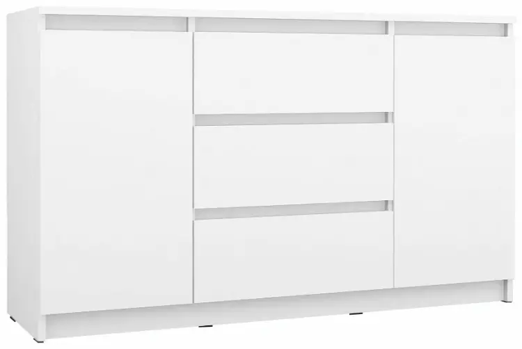 Комод СВ Мебель Денвер 479249, 120.1x39x75.4 см, белый купить,NaN