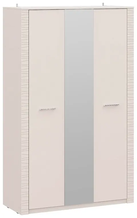 Распашной шкаф СВ Мебель Калипсо, 130.1x210х52 см, кремовый купить,NaN