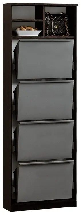Обувница BTS 56x20.50x170 см, ЛДСП купить,NaN