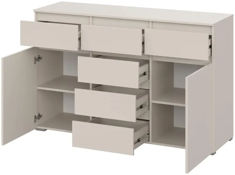 Комод Сурская мебель Люмо, 150.2x46.3x95.8 см, бежевый купить,NaN