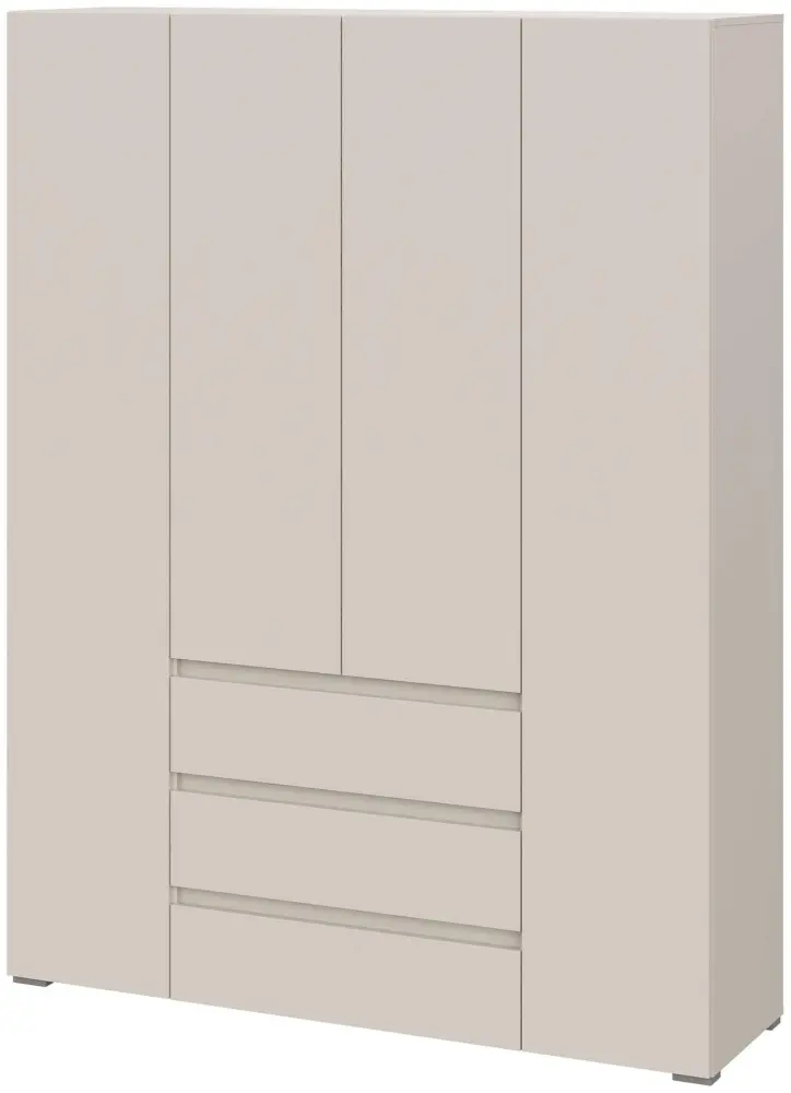 Распашной шкаф Сурская мебель Люмо, 160.2x210х46.3 см, бежевый купить,NaN