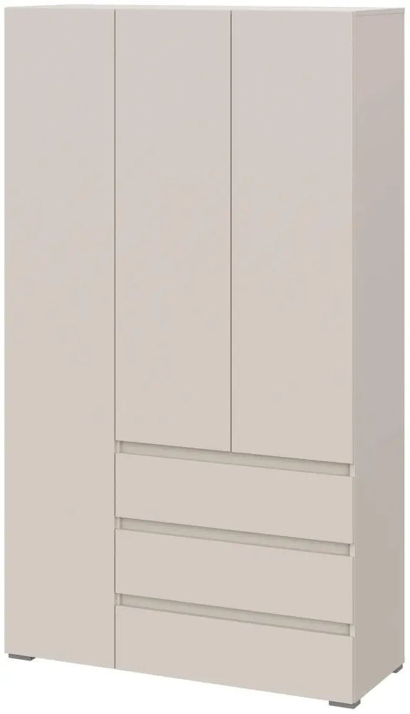Распашной шкаф Сурская мебель Люмо, 120.2x210х46.3 см, бежевый купить,NaN