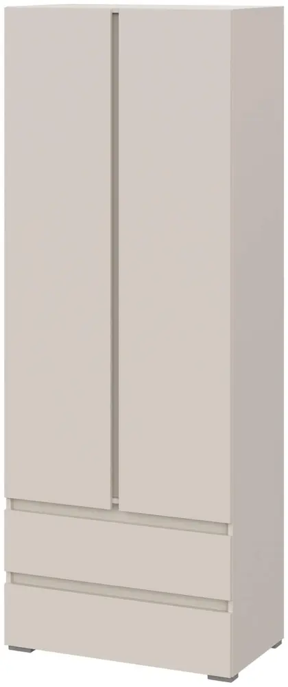 Распашной шкаф Сурская мебель Люмо, 80x210х46.3 см, бежевый купить,NaN
