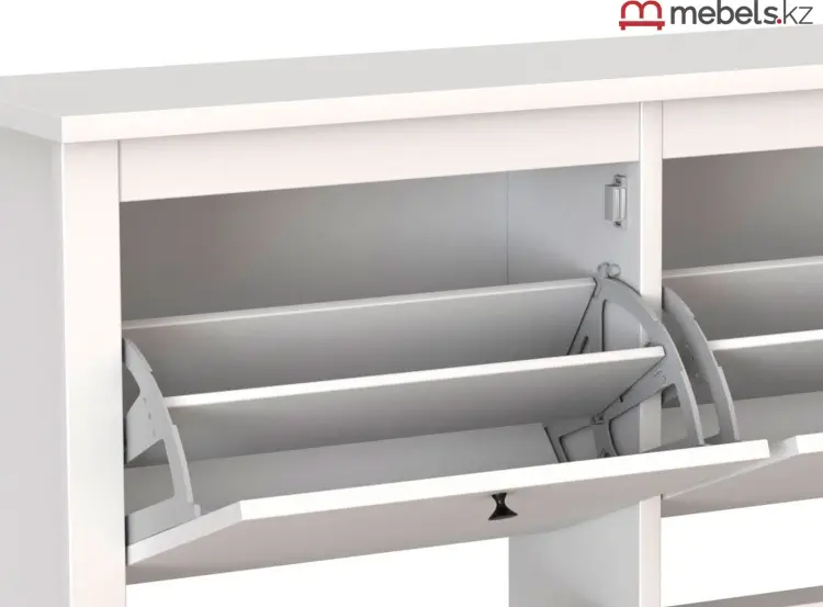 Обувница Mebels.kz Сага 112.6x27.9x107.9 см, ЛДСП, МДФ купить,NaN