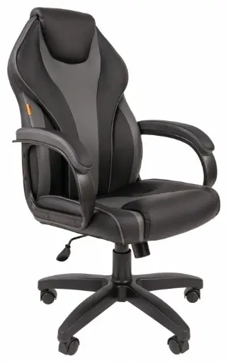 Компьютерное Chairman 299 экопремиум черный-серый купить,NaN