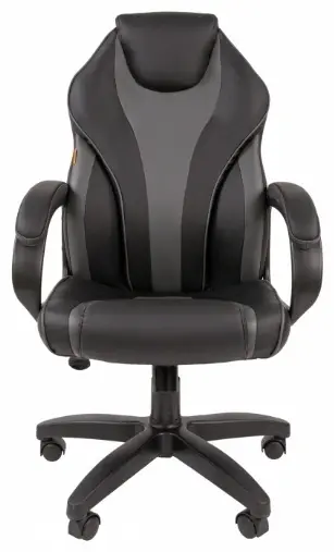 Компьютерное Chairman 299 экопремиум черный-серый купить,NaN