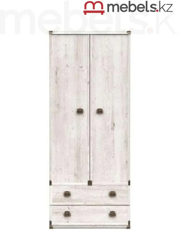 Распашной шкаф Mebels.kz Монтана, 80x196х57 см, светло серый купить,NaN