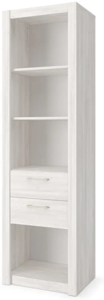 Стеллаж напольный MySTAR, 57x42.6x197.7 см, светло серый купить,NaN