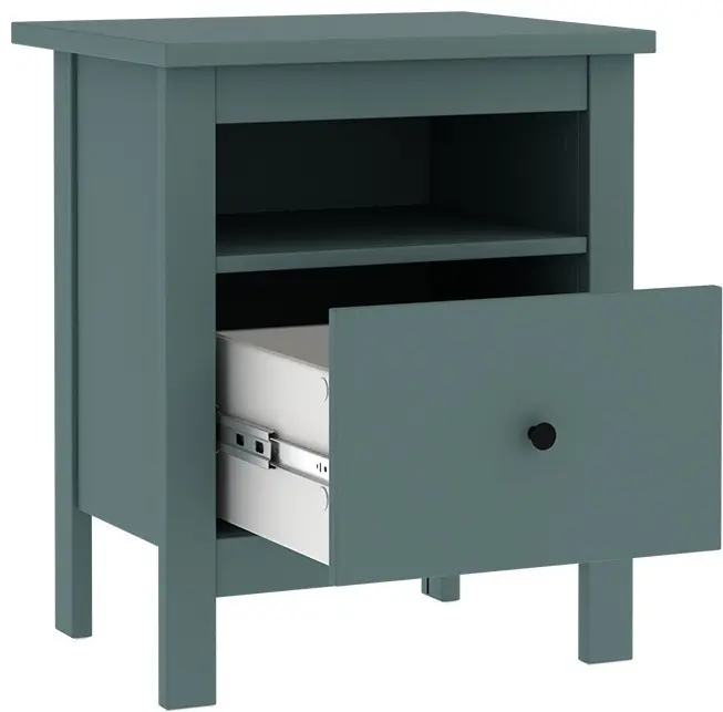 Тумба Гуд Лакк САГА, 51.2x62.2x41.4 см, бирюзовый купить,NaN