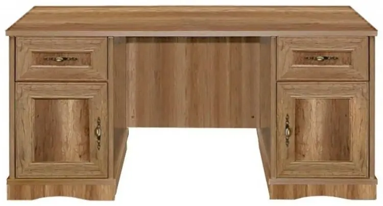 Стол письменный Пинскдрев Турин, 150х65x75 см, коричневый купить,NaN