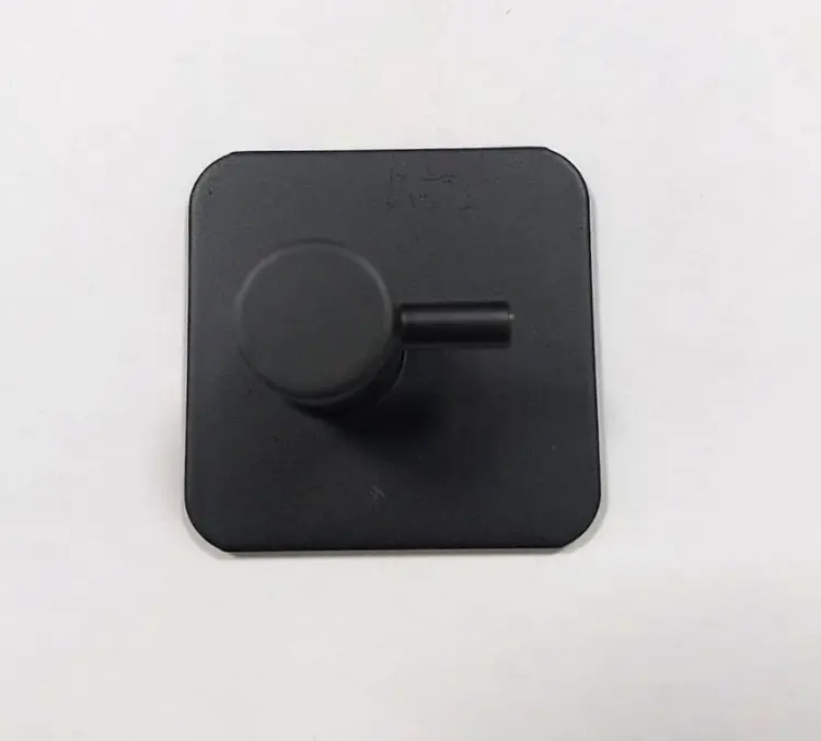 Mebels.kz крючок настенный черный 1 шт, нержавеющая сталь купить,NaN