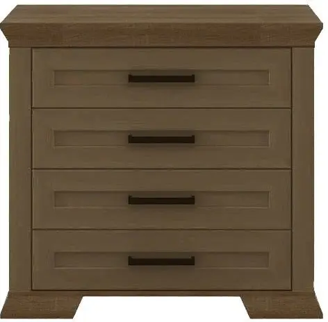 Комод BRW Марсель KOM4S, 98x45.50x89.5 см, коричневый купить,NaN
