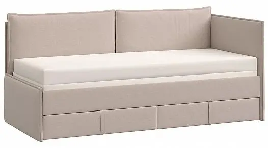 Кровать подростковая Шатура Sona A6C-01.KG, 90x200 см, бежевый купить,NaN