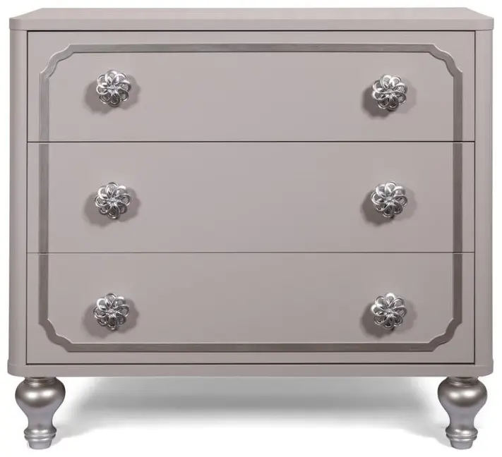 Комод СлонимМебель Сицилия, 98x42x88 см, серый купить,NaN