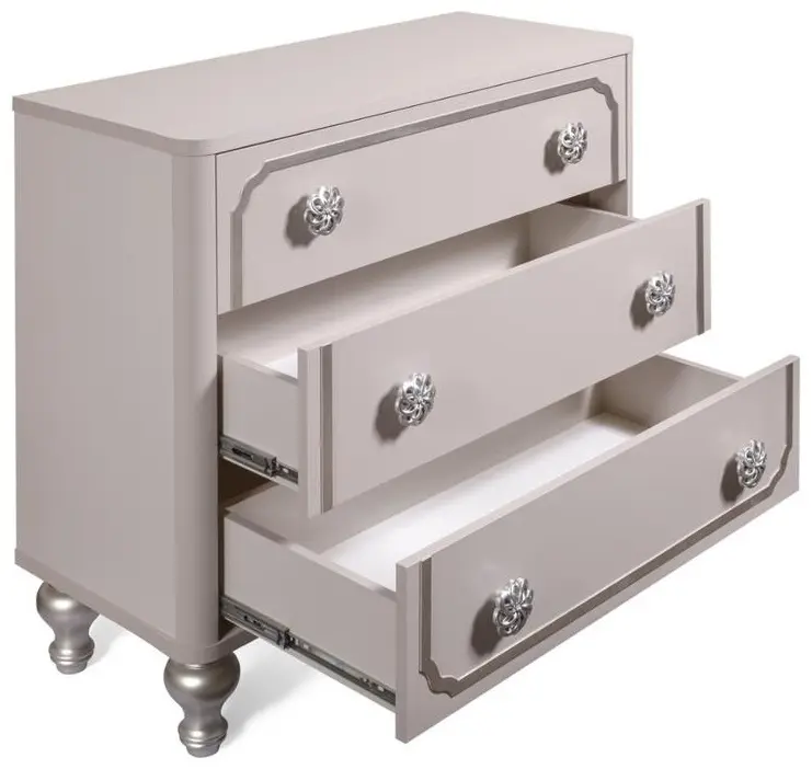 Комод СлонимМебель Сицилия, 98x42x88 см, серый купить,NaN
