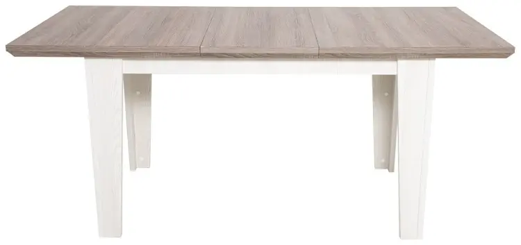 Обеденный стол BRW Брест Марсель STO 130/170, 130х85x75 см, ЛДСП, белый, коричневый купить,NaN