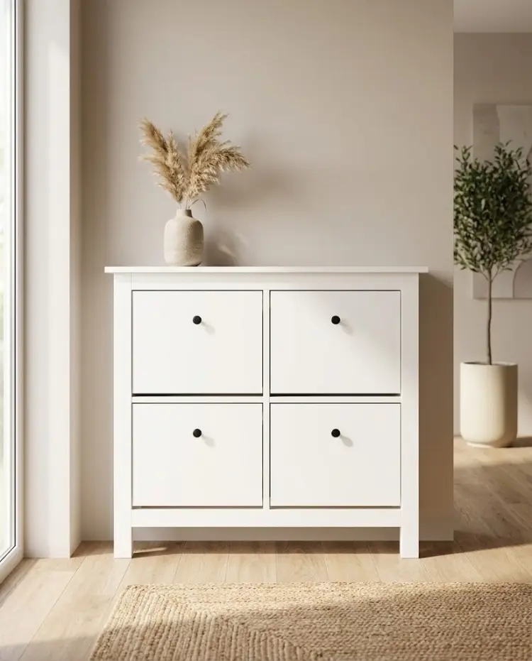 Тумба для обуви Пинскдрев 107x22x101 см, дерево купить,NaN