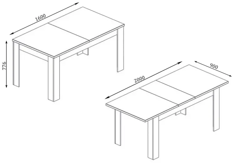 Обеденный стол ANREX Провенс, 160х90x78 см, ЛДСП, белый, коричневый купить,NaN