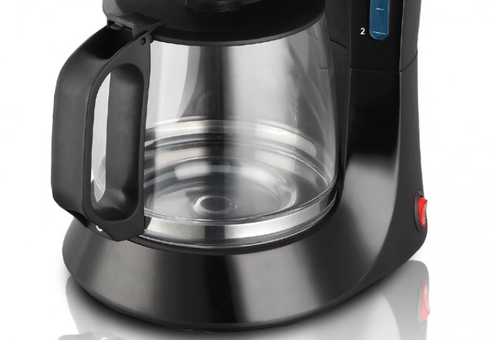 Кофеварка Centek CT-1141 черная купить,NaN