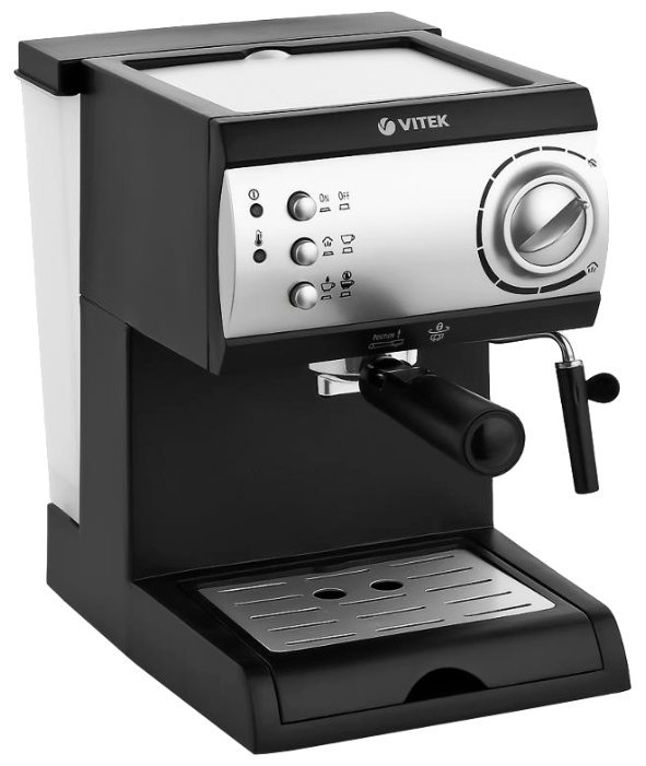 Кофеварка Vitek VT-1511 черная купить,0