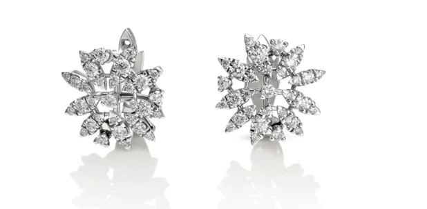 Серьги Casato Yasmeen ORX-1537BT-W белое золото 4.67гр  купить,2498000