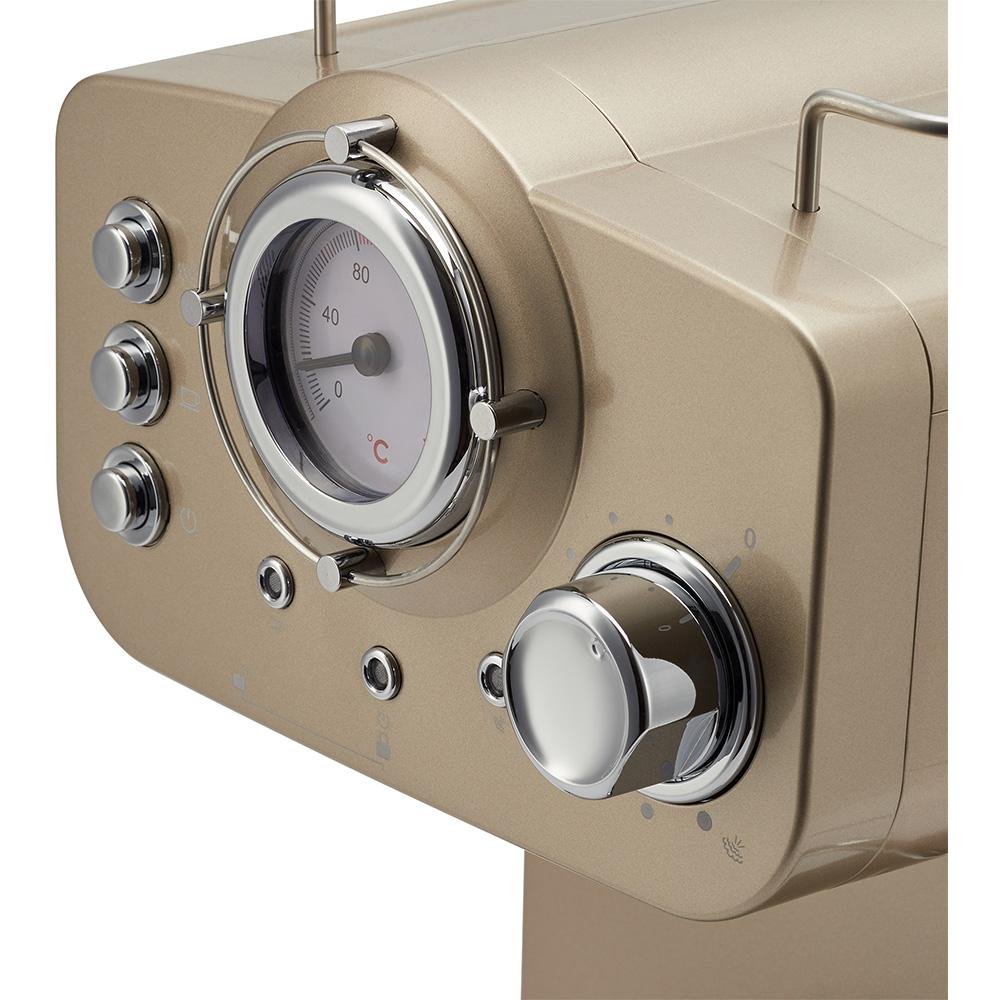 Кофеварка Polaris PCM 1532E бежевая купить,NaN