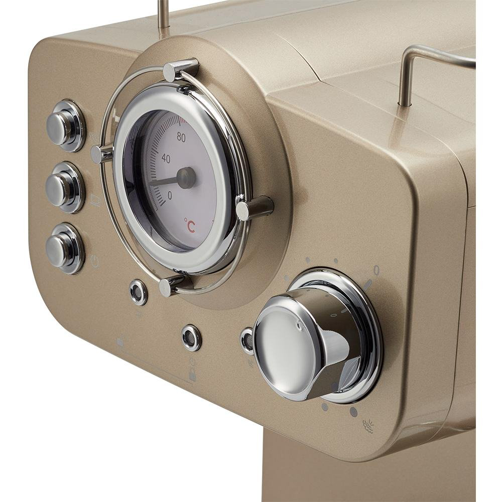 Кофеварка Polaris PCM 1532E бежевая купить,NaN