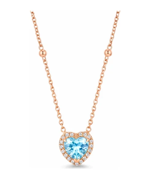 Колье Casato Boutique Paris CH-733BTAQUA-P розовое золото 6.04гр 45см купить,1680000