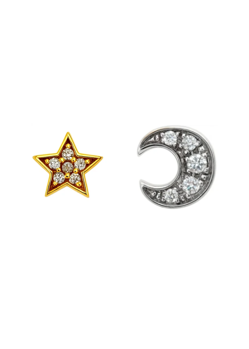 Серьги Crivelli Studs crv 370-XF0130/0128 белое золото 1.6гр купить,515000