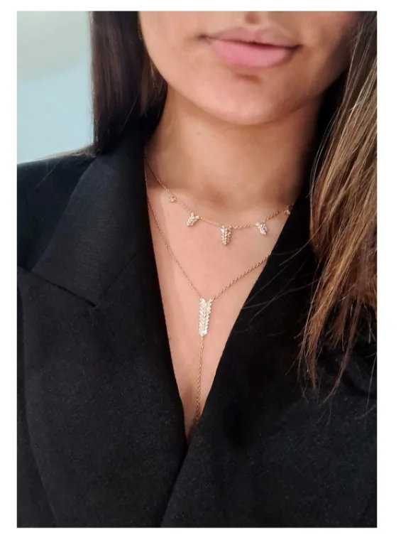 Колье RF Jewels Zoe COERI9006BWXX-W белое золото 5.67гр 45см купить,1537100