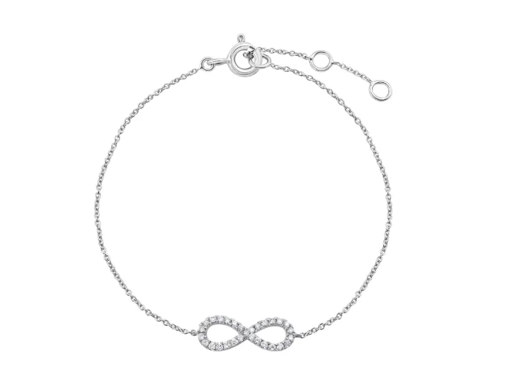 Браслет Crivelli Chain bracelet 370-XB2737 белое золото 1.2гр 18см купить,590000