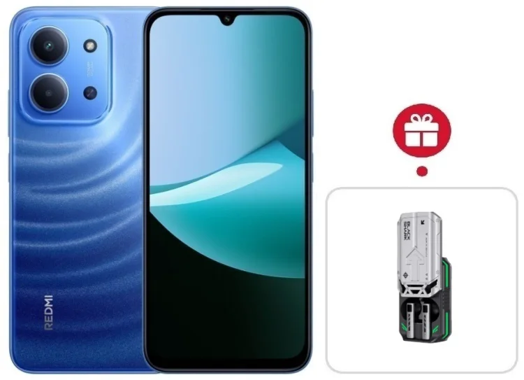 Смартфон Redmi 15C 4 ГБ/128 ГБ голубой + подарок купить,NaN