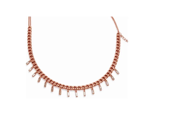 Ожерелье RF Jewels Myriad COVA12053BWXX-P розовое золото 11.65гр 45см купить,NaN