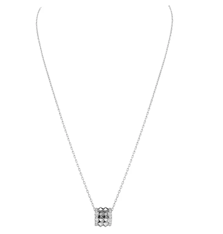 Колье RF Jewels Studs PSD004DRXX0000W белое золото 7.5гр 45см  купить,NaN