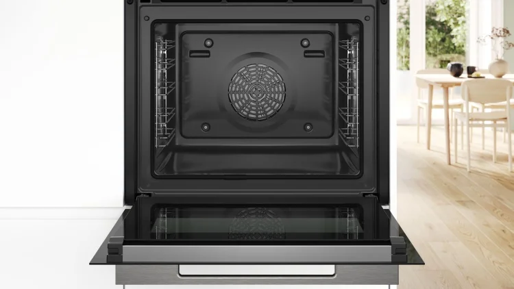 Электрический духовой шкаф Bosch HBG7764B1 черный - ForteMarket Электрический духовой шкаф Bosch HBG7764B1 черный купить,0