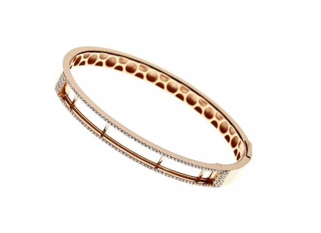 Браслет RF Jewels Iconic motion BRERI1114BW.R-1 розовое золото 16.99гр 18см купить,NaN