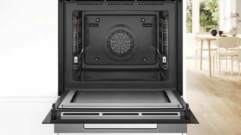 Электрический духовой шкаф Bosch HMG776NB1 черный - ForteMarket Электрический духовой шкаф Bosch HMG776NB1 черный купить,0