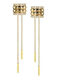 Серьги RF Jewels Studs OSD001DRXX0000Y желтое золото 6.14гр