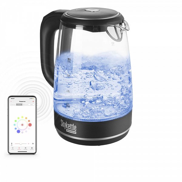 Электрочайник Redmond SkyKettle RK-G202S 2л чёрный