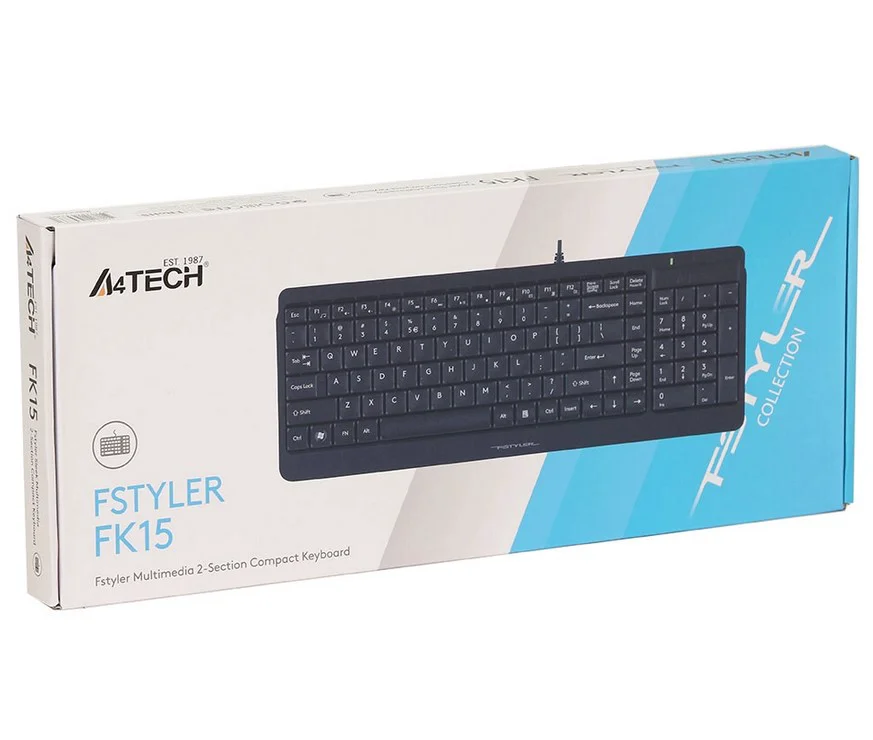 Клавиатура A4Tech Fstyler FK15 Black
