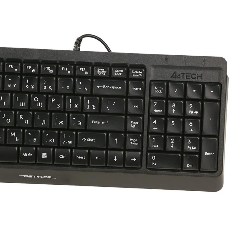 Клавиатура A4Tech Fstyler FK15 Black