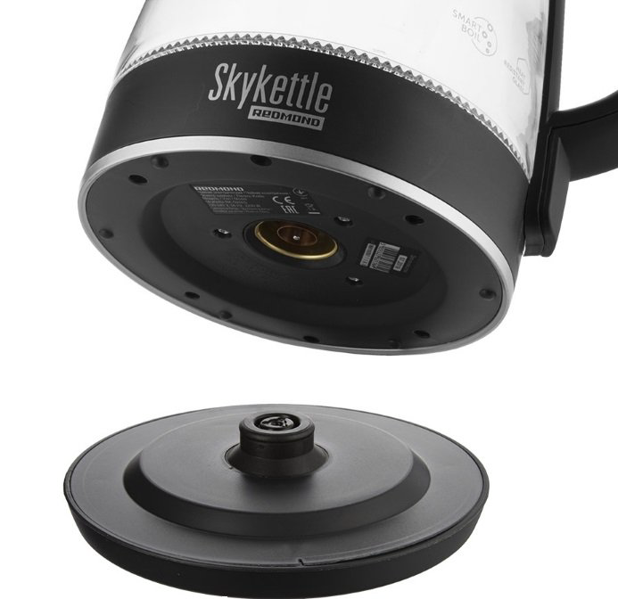 Электрочайник Redmond SkyKettle RK-G202S 2л чёрный купить,NaN